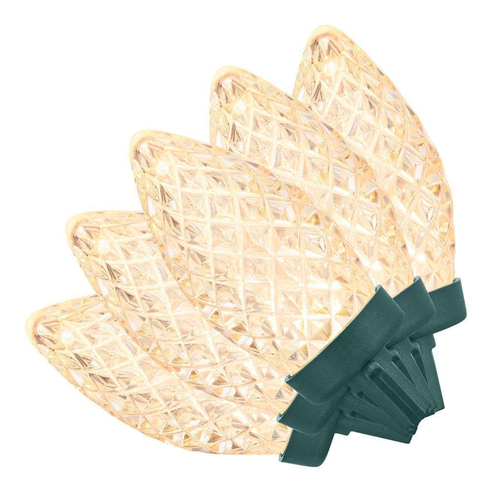 Home Accents Holiday 100 LED C9 Warm White Light Spool