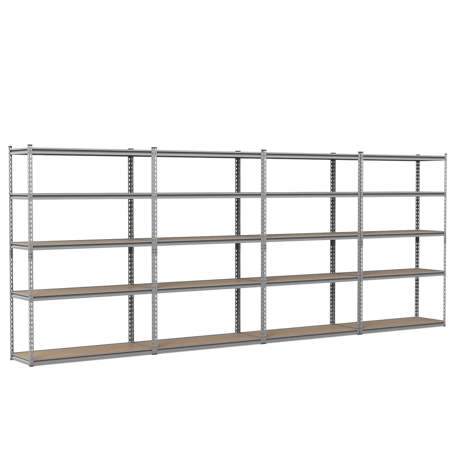 Tangkula 5-Tier Heavy Duty Garage Shelving Unit 2200 LBS Metal Storage Organizer Rack