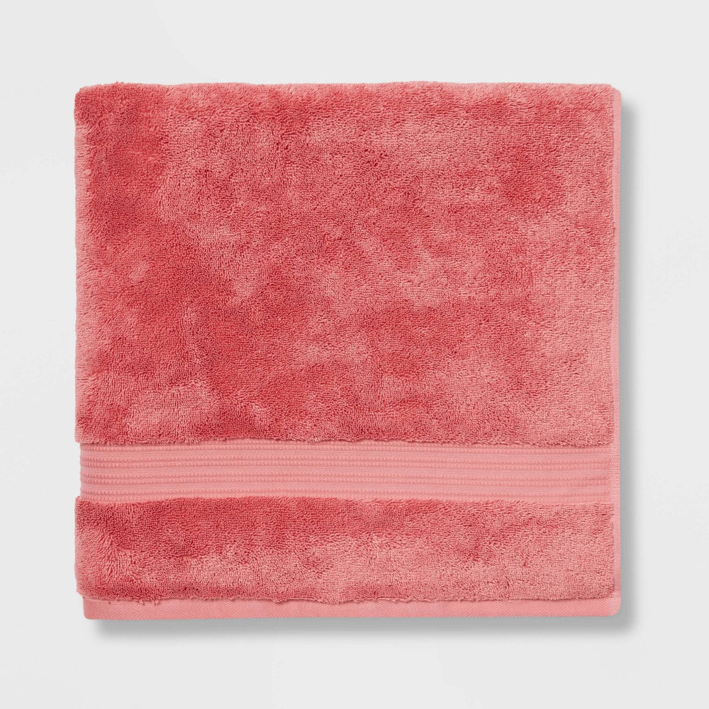 Total Fresh Antimicrobial Oversized Bath Towel Rose Pink - Threshold