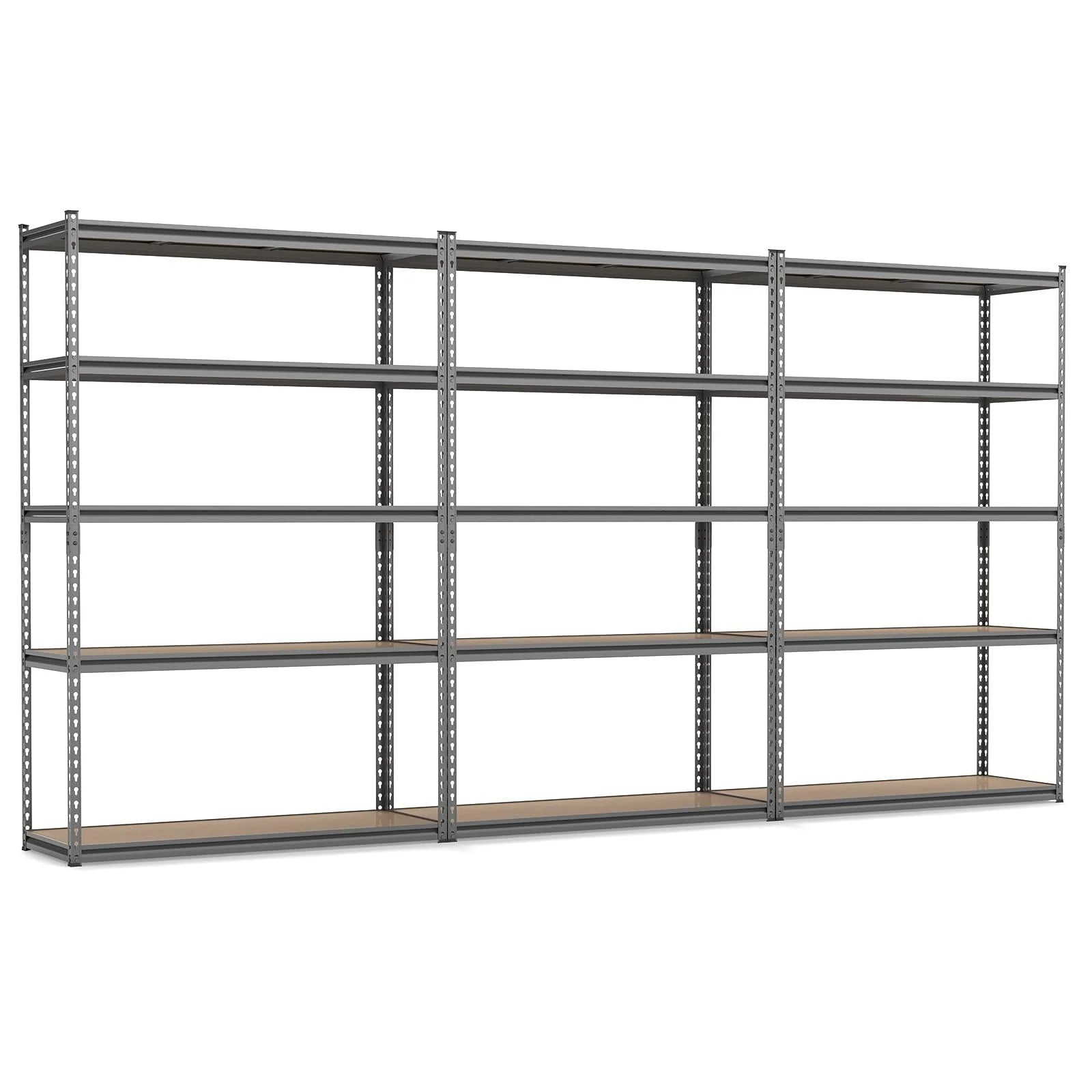 Tangkula 5-Tier Heavy Duty Garage Shelving Unit 2200 LBS Metal Storage Organizer Rack